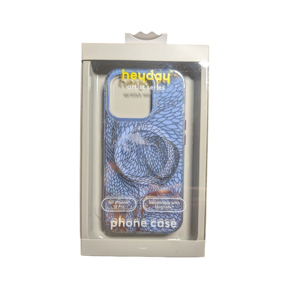 Cc1-N Heyday MagSafe Case For Apple iPhone 16 Pro - Blue/Gold Scale